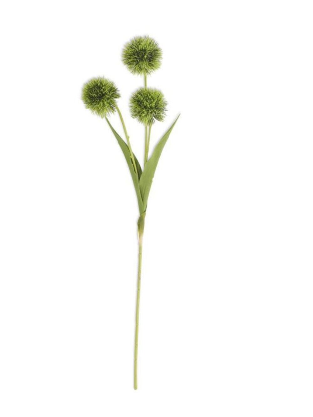 Green Ball Flower Stem - 26 Inches NEW